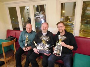 Peter, Volker und Derik (v. links)