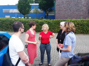 v.l. Barnabas Adam, Steffi Dehne, Catharina Hanke, Herta Hanebuth und Stefanie Draheim