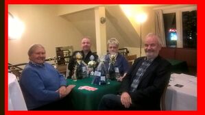 v.l.: Gunther, Lars, Corina und Wolfgang