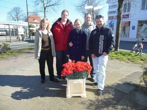 v.l. Catharina, Marcel, Michaela, Florian, Tom, Corina fehlt.